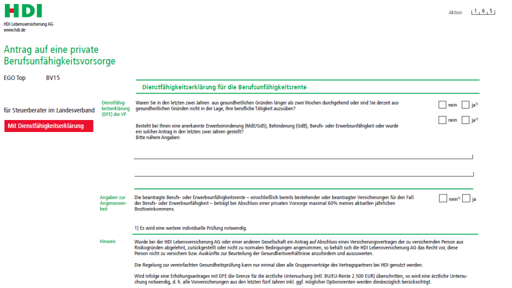hdi_antrag_steuerberater_dienstfähigkeitserklärung_290616